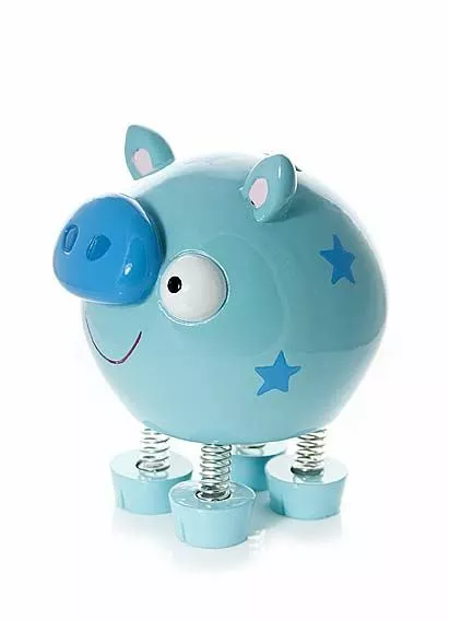 3 Pièces Mignon Tirelire Tirelire Cochon en Plastique Incassable Tirelire  Tirelire Pièce d'épargne Pot Cochon Tirelire Cadeau pour Garçons Filles  Enfants Décoration de la Maison, Blanc, Bleu, Rose 