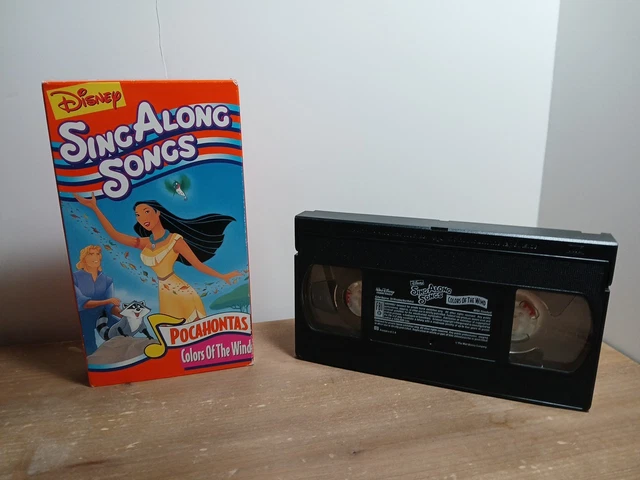 DISNEYS SING ALONG Songs - Pocahontas: Colors of the Wind (VHS, 1995) £ ...