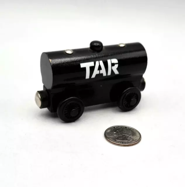 THOMAS & FRIENDS Wooden Railway Train Tank Engine - 2002 - Tar Tanker ...