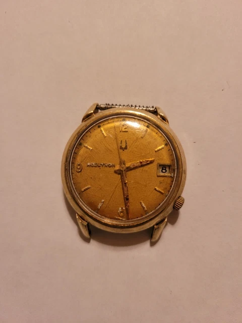Cinturino Vintage Bulova Accutron &ndash; Pelle Di Capra 17,3 Mm &ndash; Speidel USA &ndash; Anni '50