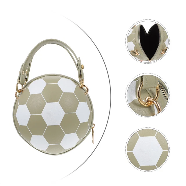 Football Messenger Bag Satchel Women Purses Crossbody One Shoulder
