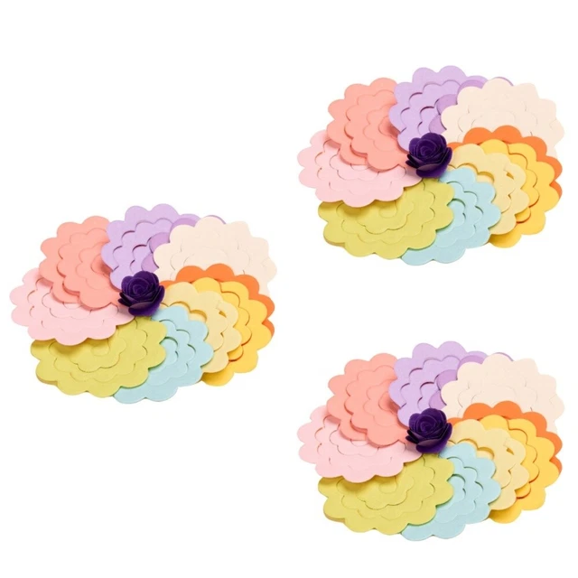 20pcs bunte handgemachte Rosen-Blumen-Quillingpapier-Streifen-Fertigkeit machen