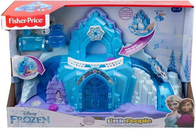 Frozen Eiskönigin Eispalast von Elsa Fisher Price Little People GKV24 mit Licht