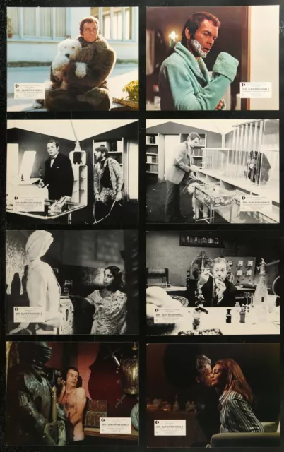 MR. SUPER-INVINSIBLE Dean Jones SET 8 ORIGINAL 1970 MOVIE LOBBY CARDS 11" x 14"