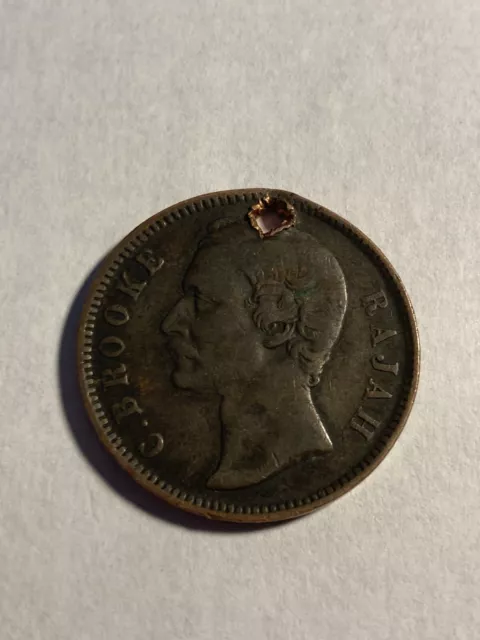 1886 Sarawak One Cent