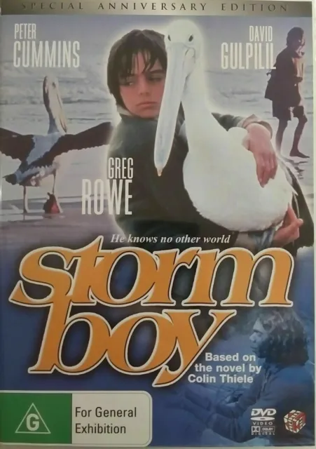 Storm Boy DVD - Peter Cummins (Region 4, 2001) FREE POST