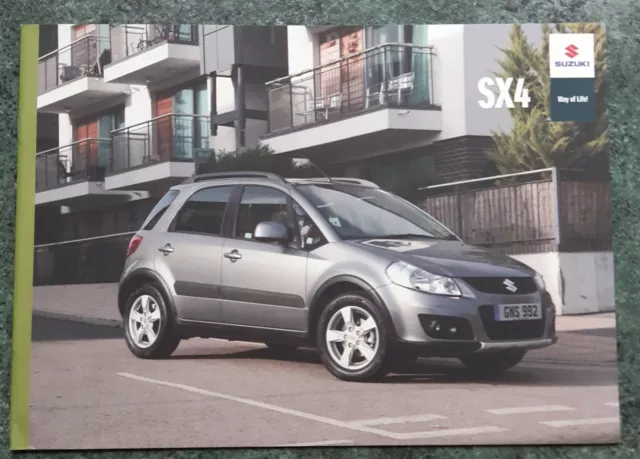 SUZUKI SX4 MODEL RANGE BROCHURE. March 2011