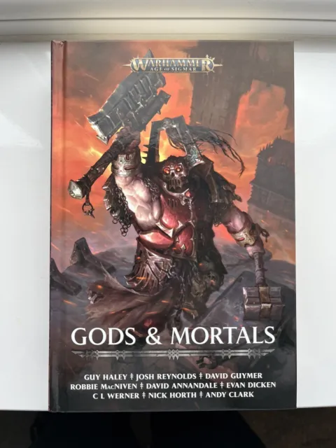 Age of Sigmar gods & mortals Hardback Novel - Warhammer