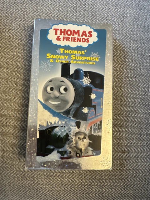 THOMAS & FRIENDS Thomas Snowy Surprise VHS Tape 2003 Alec Baldwin Train ...