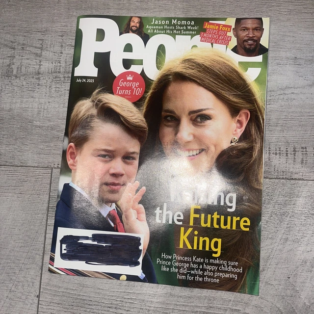 &PEOPLE MAGAZINE& 24 juillet 2023, "Raising the Future King" EUR 4,86