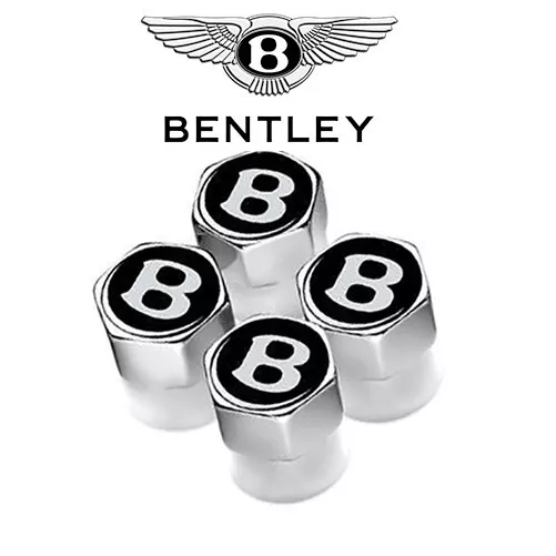 Bentley Rad Reifen Ventilkappen x 4. Continental Bentayga Flying Spur Azure Arnage