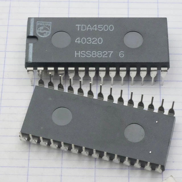 Circuit Intégré TDA4555 Philips - Décodeur Multistandard - 1 Pièce Neuve (New Old Stock)