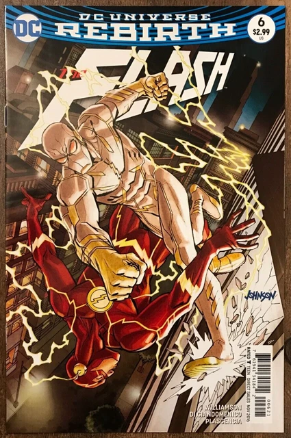 The Flash #6 By Williamson Godspeed Barry Allen DCU Rebirth Variant B NM/M 2016