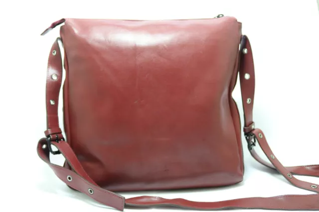 LAMARTHE Sac Porté Épaule Cuir Marron TBE