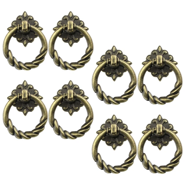 8 Pcs Cabinet Pulling Handle Mini Drawer Knobs Dresser Cupboard Door