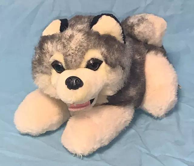 Happy Husky 10 in Plush Dog Canada Wild Wonders Stuffed Wolf