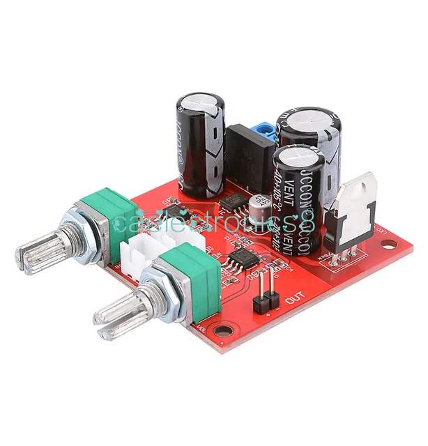 NE5532 OP AMP Low Pass Filter Board Subwoofer Filter Amplifier Preamp ...