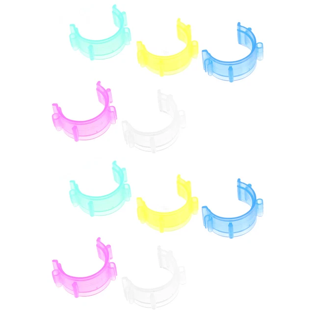 12 Pinces à Canette En Silicone Multicolores - Pour Machines à Coudre - Évite Le Dévidage Du Fil - 5