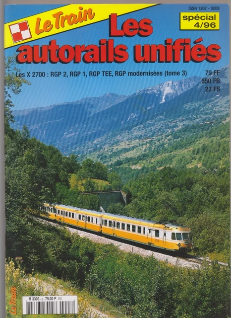 Revue/collection "Le Train N°207 RGP X2800 Port Bou Vintimill" - Document Occasion
