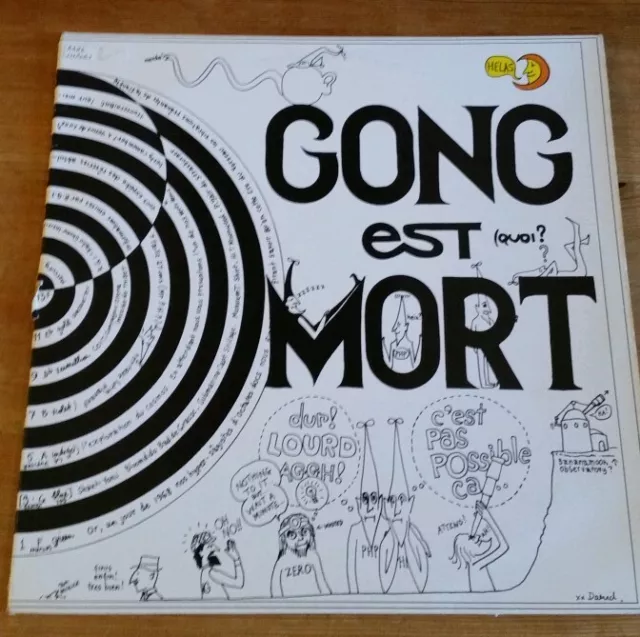 Gong Est Mort Vive Gong Gong French 2-LP Pre Owned Vinyl Record