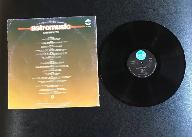 Marcello Giombini ‎– Astromusic Synthesizer Forever Records ‎– FVLP 01010 1981 2