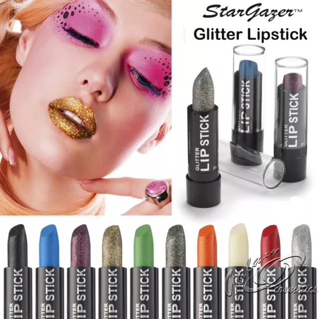 Stargazer GLITTER Lipstick Sparkly Glam finish Lips