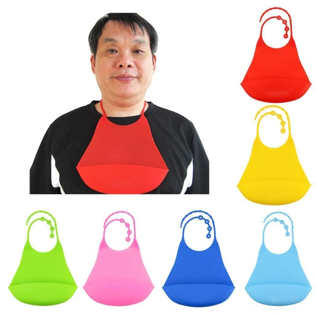 Bavaglino Con Silicone  Abbigliamento Disabili Aiuti Disabilità Bavaglino