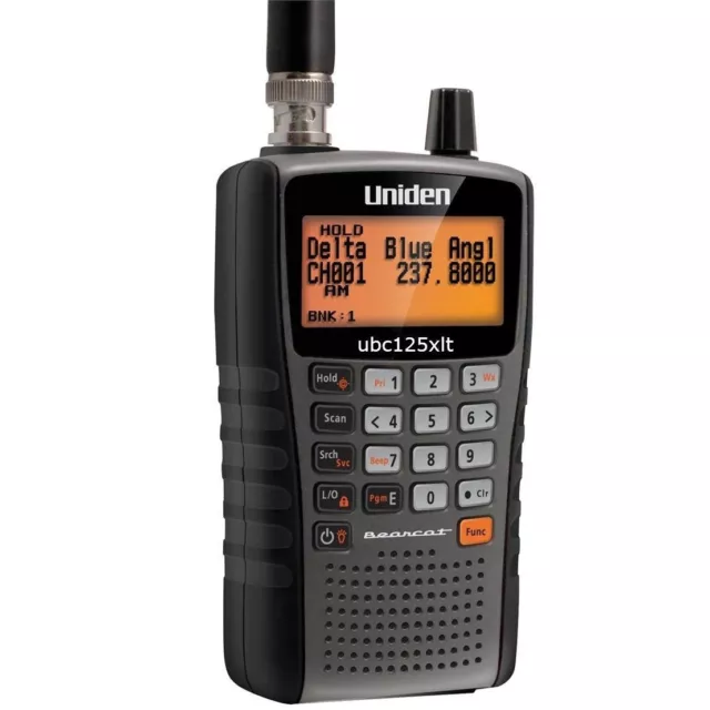 Uniden Bearcat UBC125XLT 25-960MHZ Handheld Scanner Receiver 500 Channel