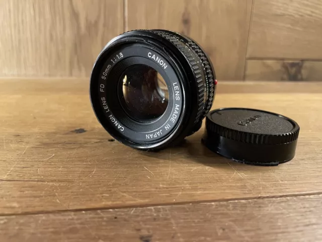 EXC+ 4 Canon Neuf Fd Dnf 50mm F/1.8 Standard Lentille De Japon #A3-7B