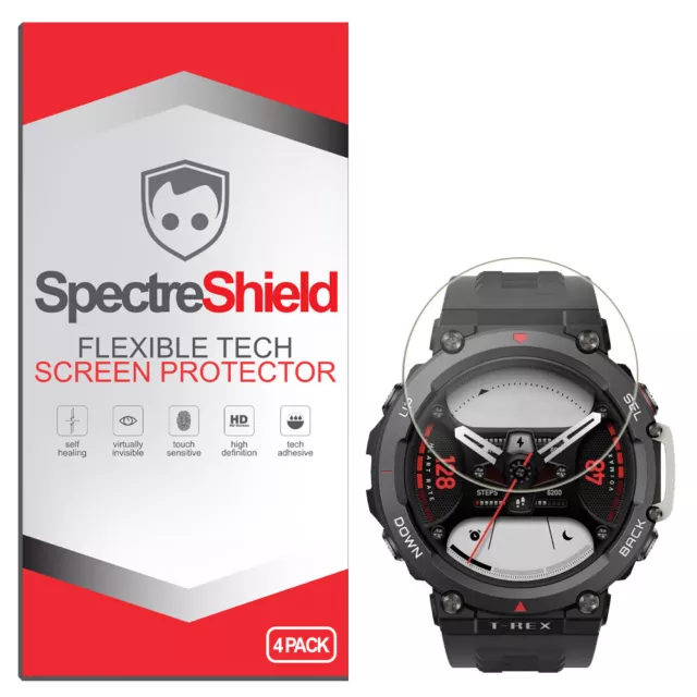 (4-Pack) Amazfit T-Rex 2 Screen Protector Spectre Shield