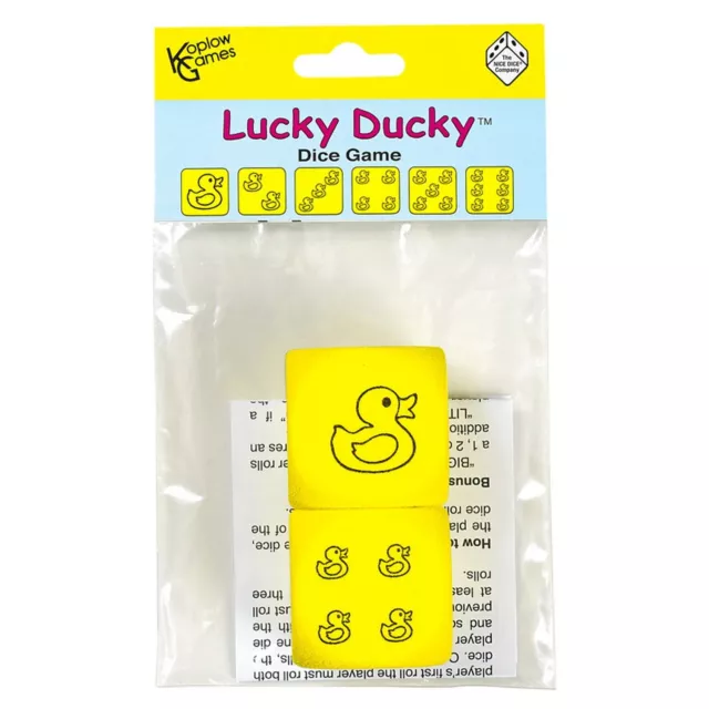 Koplow Games Lucky Ducky Dice Game Classroom Accessories