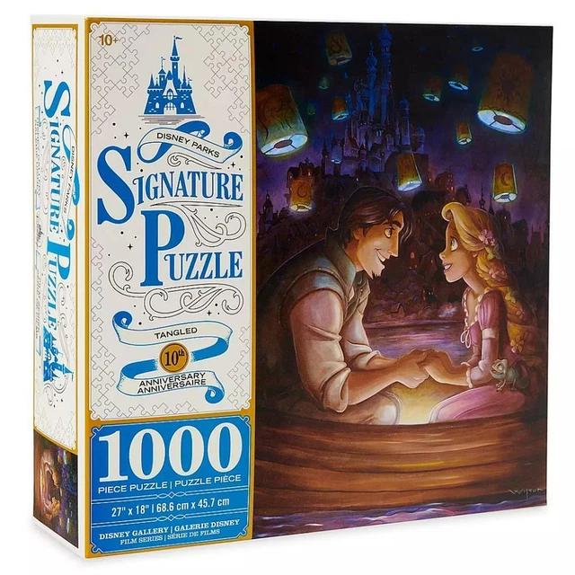 DISNEY PARKS SIGNATURE Jigsaw Puzzle Tangled 10Th Anniversary 1000 Pcs