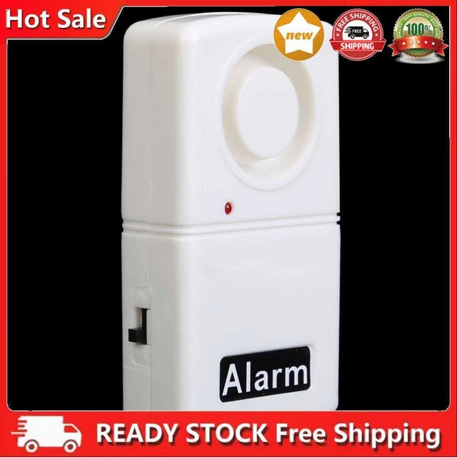 Nuevo White Wireless Ventana Puerta Vibración Alarma Hogar Security Sensores Alarmas ho