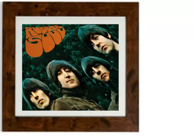   The Beatles Rubber Soul Framed Print Album Picture Art