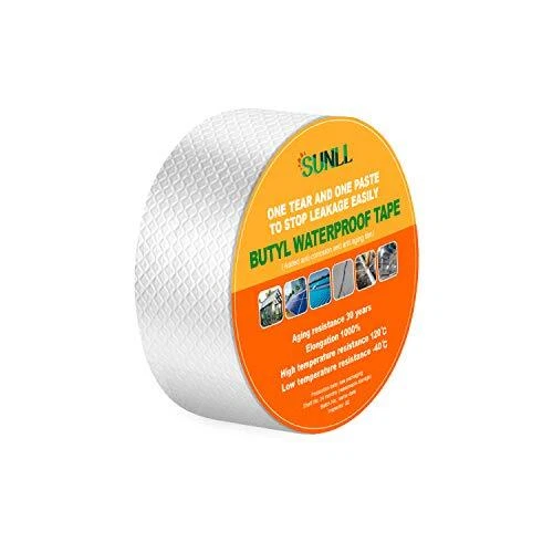 Butyl Waterproof Tape 2W X 16'L, Upgraded Leak Butyl Seal...