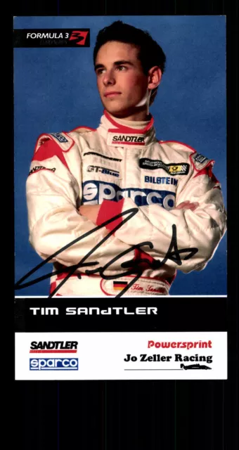 Tim Sandtler Autogrammkarte Original Signiert Motorsport+G 17515