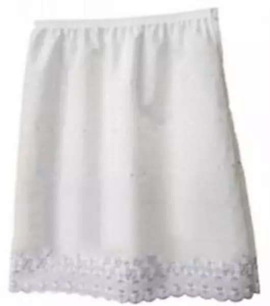 100% COTTON UNDERSKIRT Embroidered Plus Size  12-14,16-18,20-22,24-26,30-32,32-34 £6.95 - PicClick UK