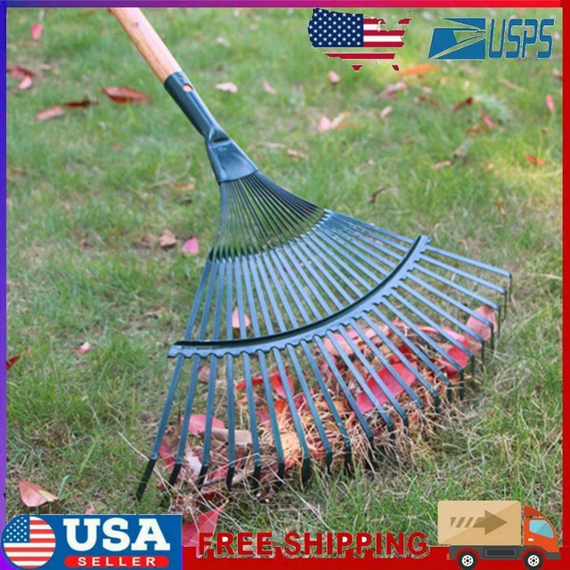 GRASS RAKE HEAD Replacement 22 Teeth Shrub Rake Head for Yard Garden