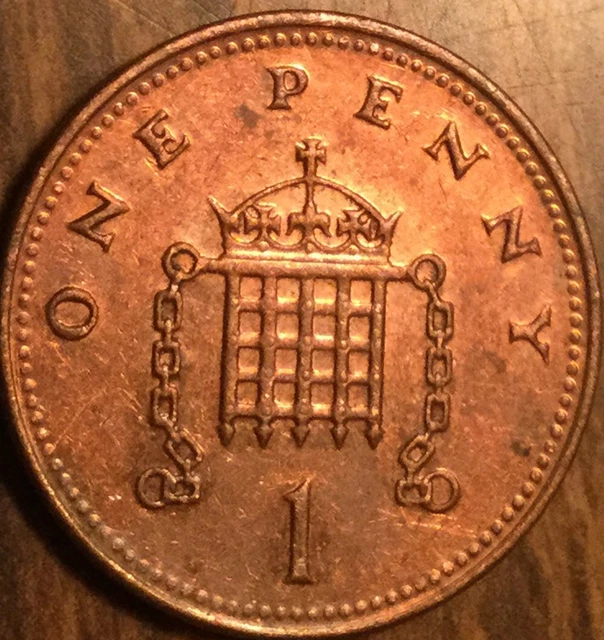 2006 Uk Gb Great Britain One Penny Coin