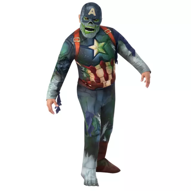 Costume ufficiale Marvel Avengers What If Zombie Captain America eroe
