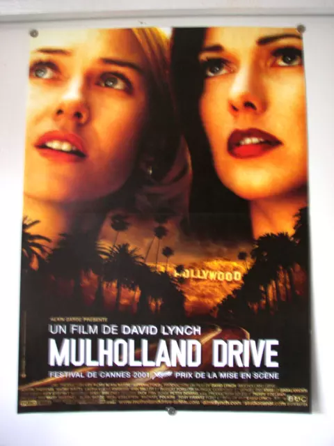 ancienne AFFICHE CINEMA MULHOLLAND DRIVE-David LINCH