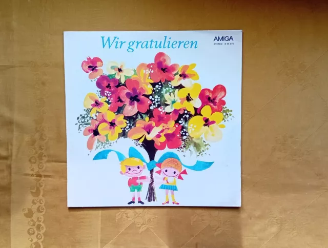 LP Various "Wir gratulieren" Festtagswalzer  Polonaise   Amiga DDR