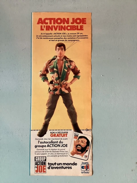 CEJI Arbois French Version Hasbro Group Action Joe Capture du Gorille