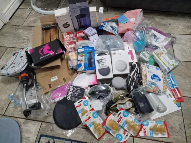 eBay Amazon Pallet Returns Wholesale Google Nest Phillips Dog Baby 50+ items....