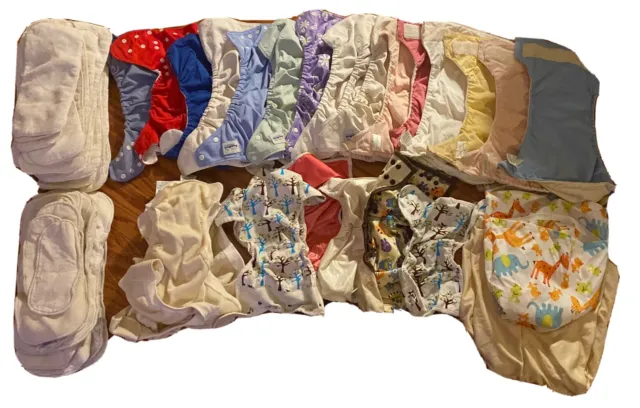 Reusable Diapers: Pail Liner, Wet Bag, Pocket Diaper, Liners, Stuffins Etc…