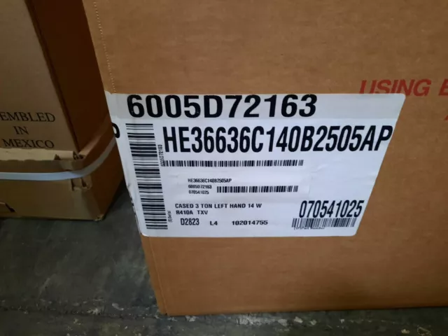 Adp - Cased "A" Coil - He36636C140B2505Ap - 3 Ton - R410A Txv - Upflow   Br2