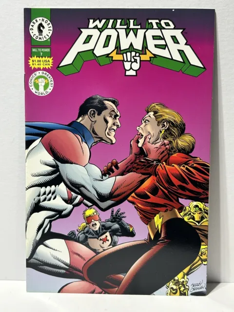Dark Horse Comics - Will to Power #7 July 1994 - Prologue Sequence - VF/NM