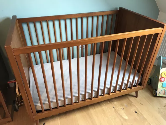 West Elm Mid Century Cot & Toddler Bed Conversion Kit
