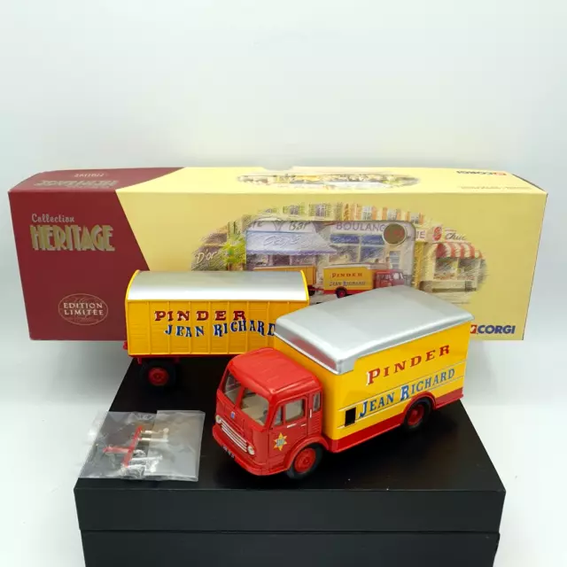Corgi 1:50 Simca Cargo Fourgon Isotherme Pinder Jean Richard Boxed Ex72917