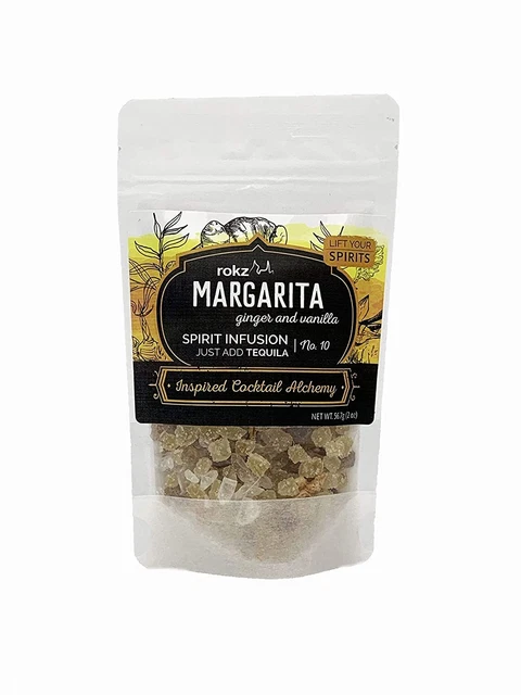 Mezcla de infusión Rokz Margarita Spirit para cócteles